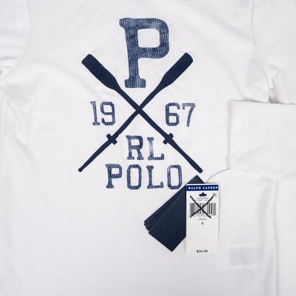 NWT Polo Ralph Lauren Boys Hooded Cover-Up Shirt Beach Swim $35 - Size 6 - Picture 7 of 8